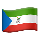 Guinea Equatoriale Apple Emoji