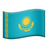 Kazakistan Apple Emoji