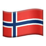Norvegia Apple Emoji
