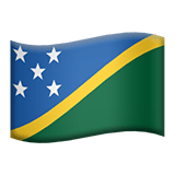 Isole Salomone Apple Emoji
