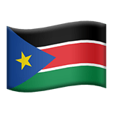 Sudan del Sud Apple Emoji