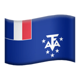 Terre australi e antartiche francesi Apple Emoji