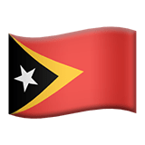 Timor Est Apple Emoji