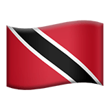 Trinidad e Tobago Apple Emoji