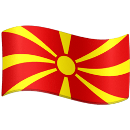 Macedonia del Nord Facebook Emoji