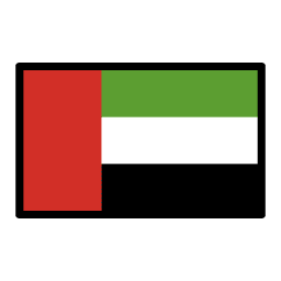 Emirati Arabi Uniti OpenMoji Emoji
