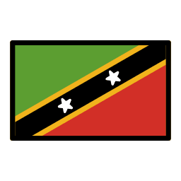 Saint Kitts e Nevis OpenMoji Emoji