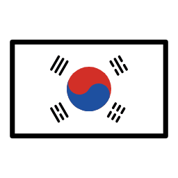 Corea del Sud OpenMoji Emoji