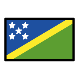 Isole Salomone OpenMoji Emoji