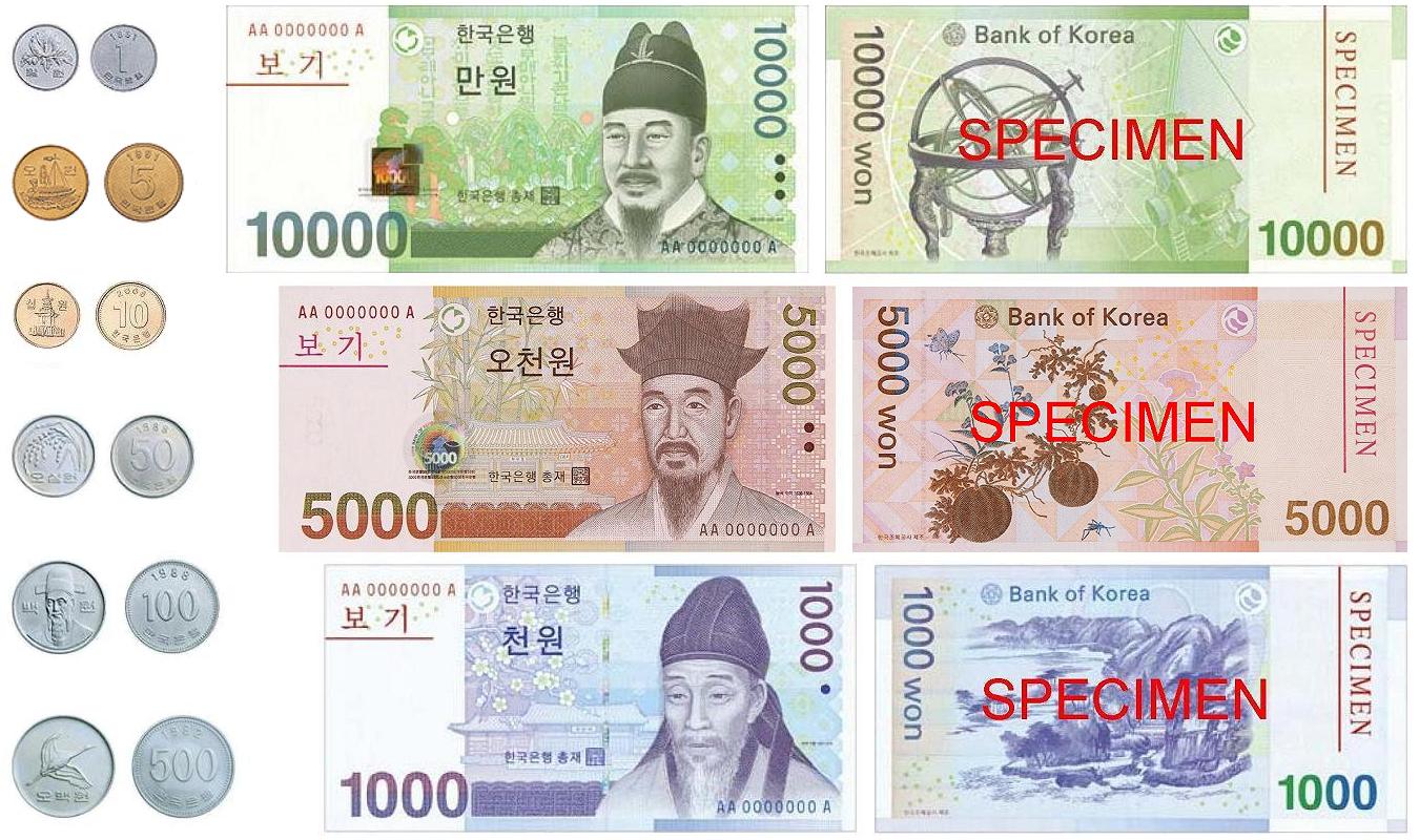 won-sudcoreano-valuta-bandiere-del-mondo