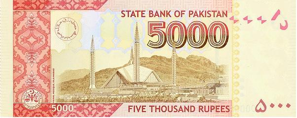 Rupia pakistana valuta Bandiere del mondo