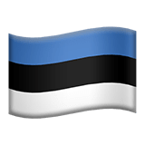 Estonia Apple Emoji