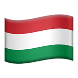 Ungheria Apple Emoji