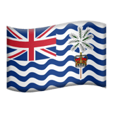 Territorio britannico dell'Oceano Indiano Apple Emoji