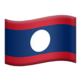 Laos Apple Emoji
