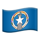 Isole Marianne Settentrionali Apple Emoji