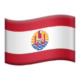 Polinesia francese Apple Emoji