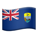 Sant'Elena, Ascensione e Tristan da Cunha Apple Emoji