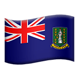 Isole Vergini britanniche Apple Emoji