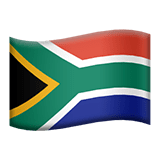 Sudafrica Apple Emoji