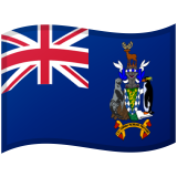 Georgia del Sud e Isole Sandwich Australi Android/Google Emoji