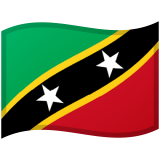 Saint Kitts e Nevis Android/Google Emoji