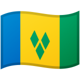 Saint Vincent e Grenadine Android/Google Emoji