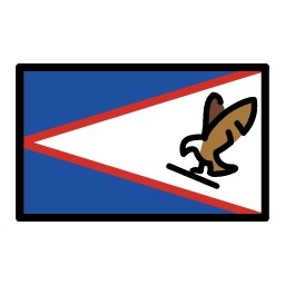 Samoa Americane OpenMoji Emoji