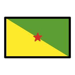 Guyana francese OpenMoji Emoji