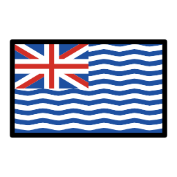 Territorio britannico dell'Oceano Indiano OpenMoji Emoji