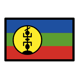 Nuova Caledonia OpenMoji Emoji