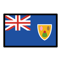 Turks e Caicos OpenMoji Emoji
