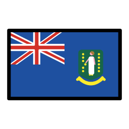 Isole Vergini britanniche OpenMoji Emoji