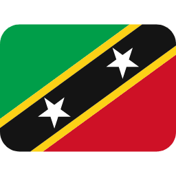Saint Kitts e Nevis Twitter Emoji