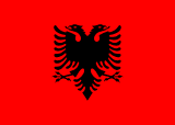 Bandiera dell'Albania