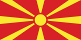 Bandiera della Macedonia del Nord