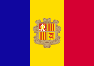 Bandiera di Andorra