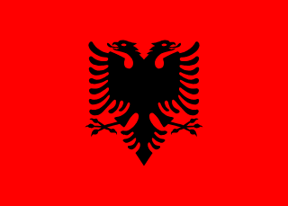 Bandiera dell'Albania