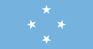 Bandiera degli Stati Federati di Micronesia