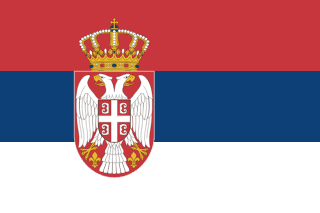 Bandiera della Serbia