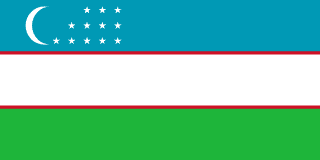 Bandiera dell'Uzbekistan