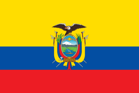 Bandiera dell'Ecuador