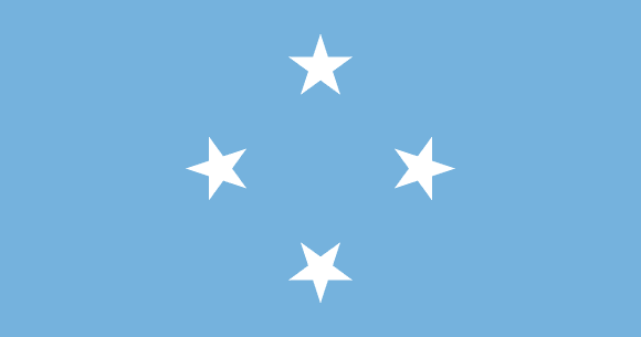 Bandiera degli Stati Federati di Micronesia