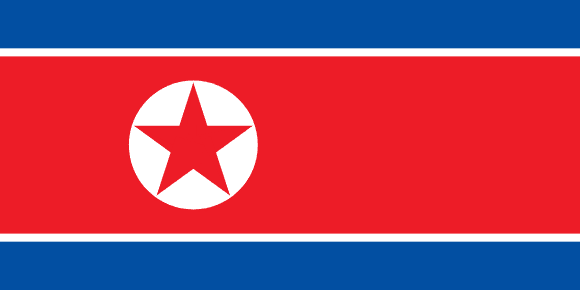 Bandiera della Corea del Nord