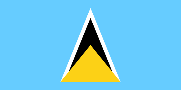 Bandiera di Saint Lucia