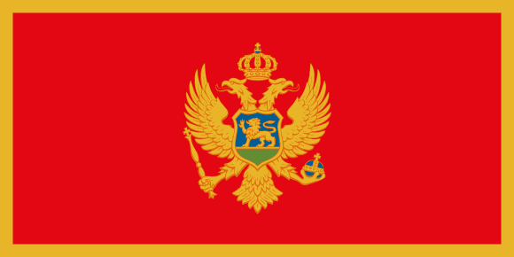 Bandiera del Montenegro