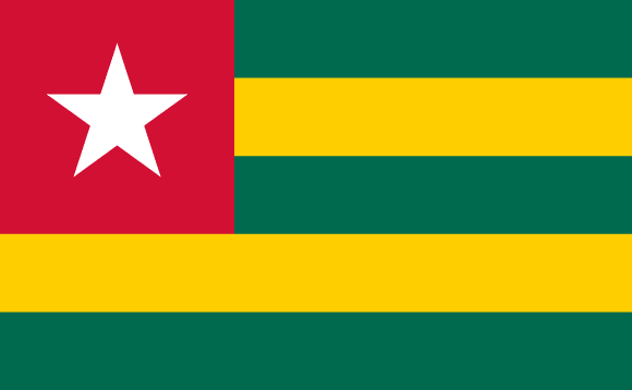 Bandiera del Togo