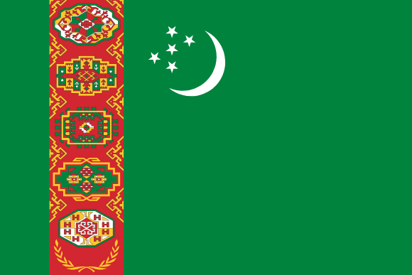 Bandiera del Turkmenistan