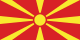 Bandiera della Macedonia del Nord