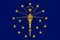 Bandiera dell'Indiana